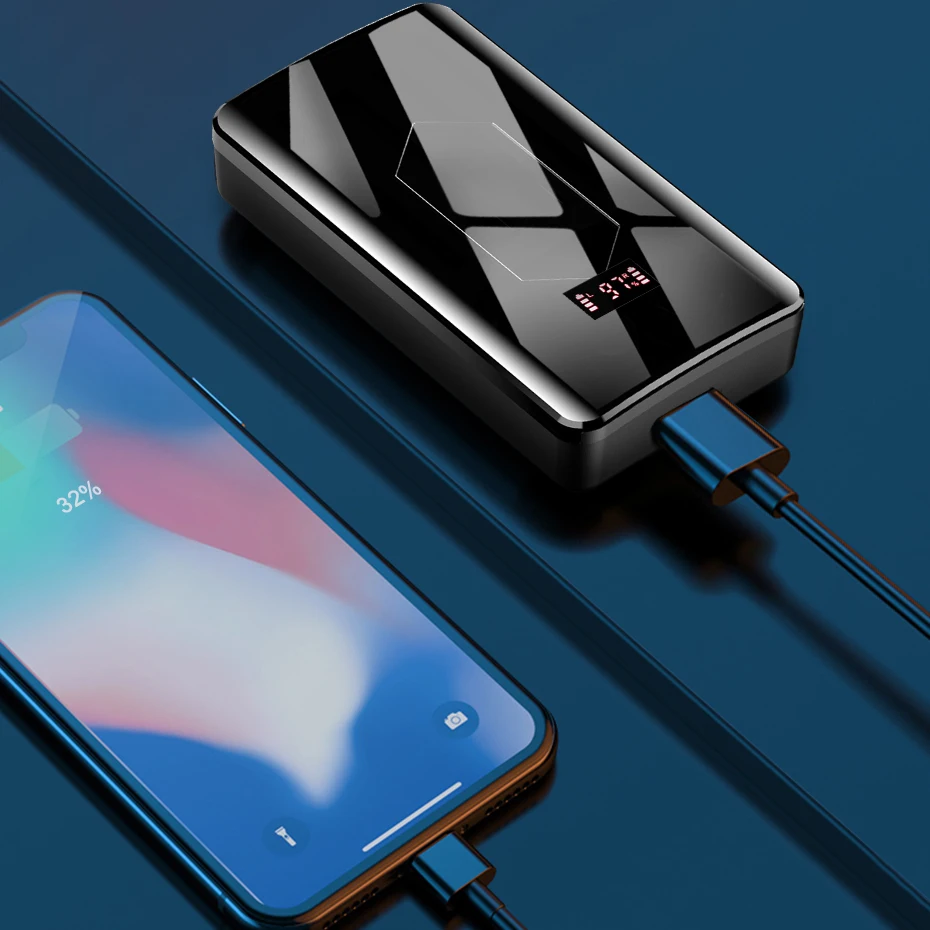 

TWS Bluetooth 5.1 Earphones 10000mAh Charging Box Wireless Headphones 9D Stereo Sports Waterproof Earbuds Headsets With Dual Mic