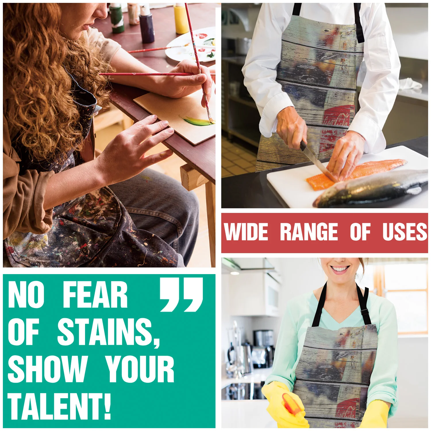 Coke Bottle деревенский деревянный кухонный фартук для кухни женщин мужчин шеф-повар