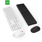 Комплект беспроводной офисной клавиатуры и мыши Xiaomi MIIIW RF 2,4 ГГц, 104 клавиш, Windows, ПК, Mac, совместимая с портативной USB-клавиатурой, серебристый
