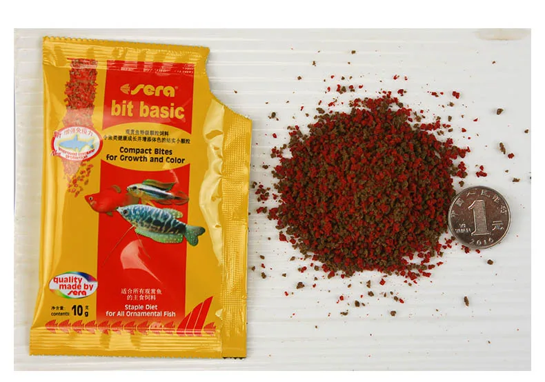 Маленькая еда для рыбы мини-бит базовая маленькая мини-фонарик мелких частиц |