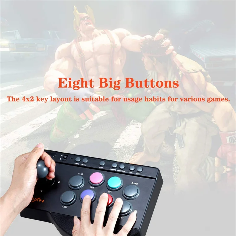 PXN-0082 джойстик для ПК PS4 контроллер PS3/Xbox One/Nintendo Switch аркадная боевая игра трость USB
