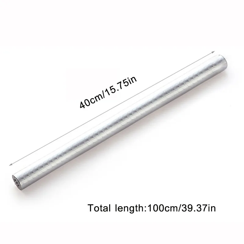 

Aluminum Foil Kitchen Stickers Self Adhesive Oil Proof Stove Cabinet Stickers Waterproof Wall Stickers Wallpaper For Furniture