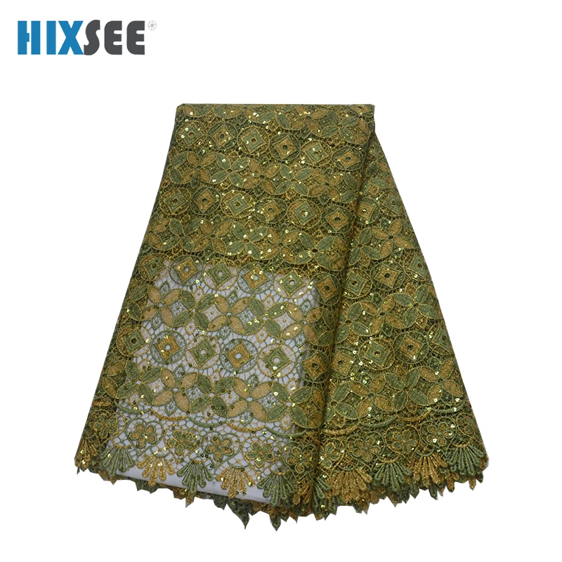 Детское розовое гипюровое кружево с блестками во французском кружевном платье