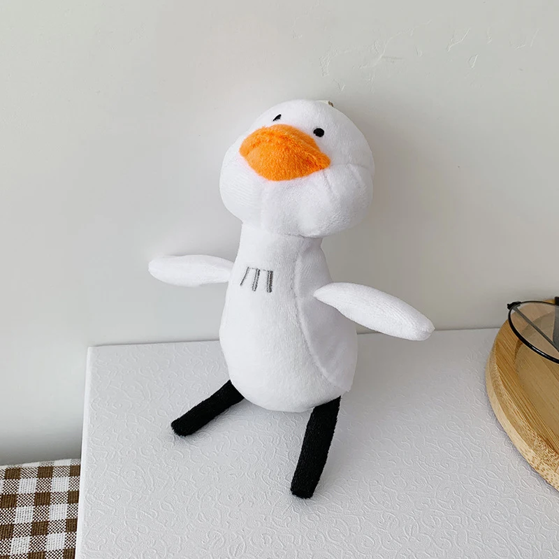 Милые плюшевые подвески для кукол и сумок прочные Индивидуальные белые брелоки