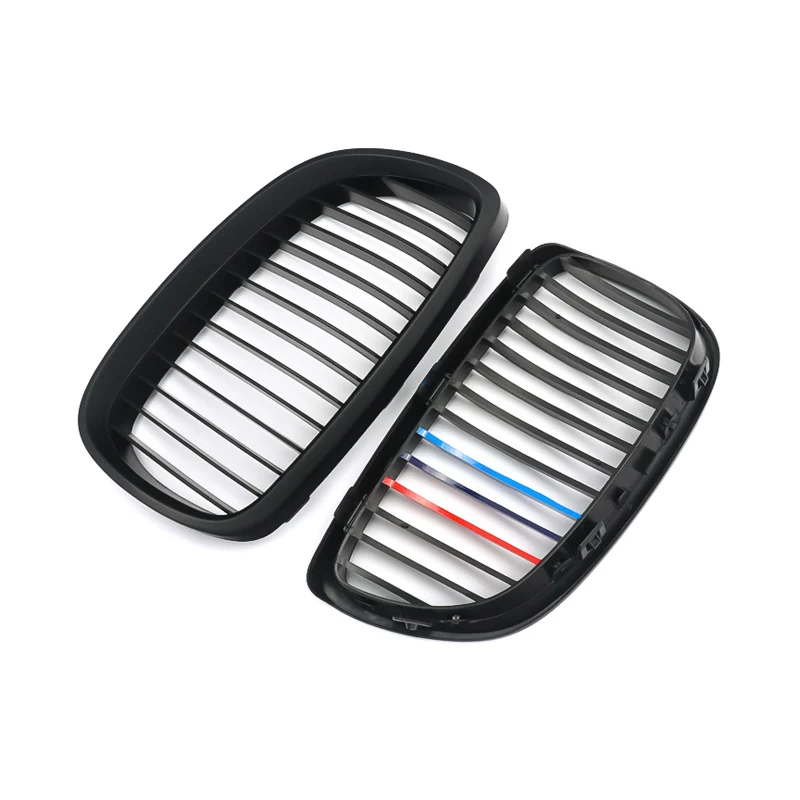 

MagicKit Matte Black M-color Front Bumper Kidney Sport Grille Grill Fit For BMW 3-series 06-09 E92 E93 M3 Coupe 328i 335i 2DR
