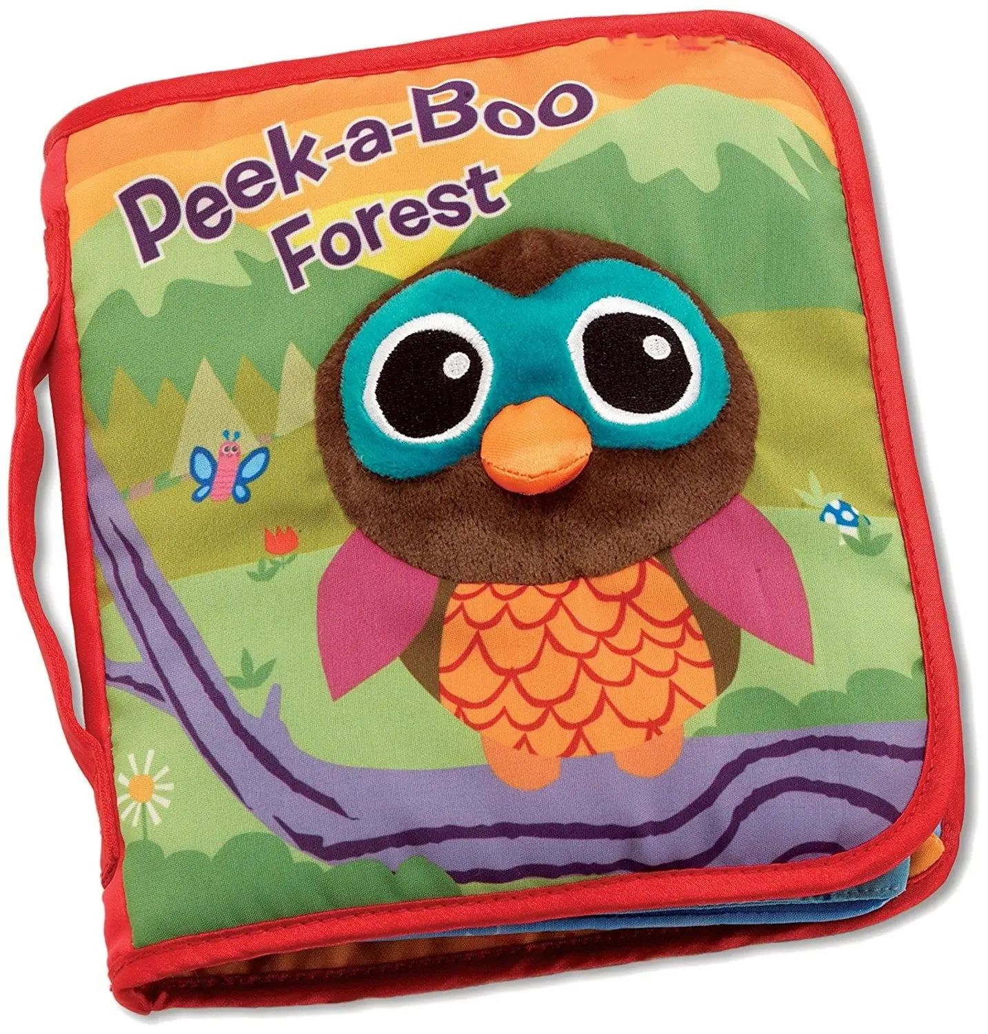 Peek A Boo Forest забавная Интерактивная детская книга с вдохновляющими стихами и