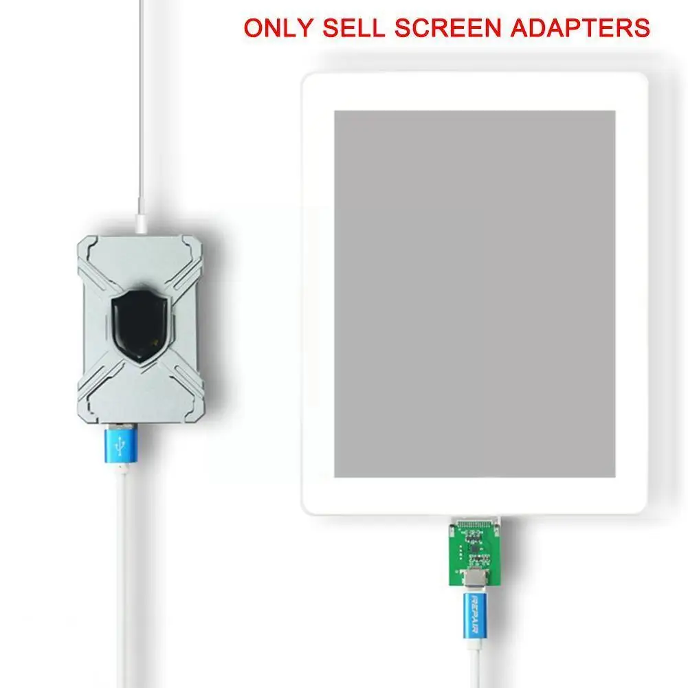 

Purple Screen Adapter For IPad 2/3 Screen Adapter Layer Conversion Head Interface Board Mode Small Bottom Transfer DFU U3X1
