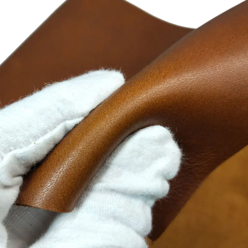 Полностью зернистая воловья кожа дубления кусок 2 0 мм Толстая натуральная первый