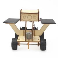 kids diy assembly solar power moon rover robot model scientific experiment fine craftsmanship great gift diy rover robot toy