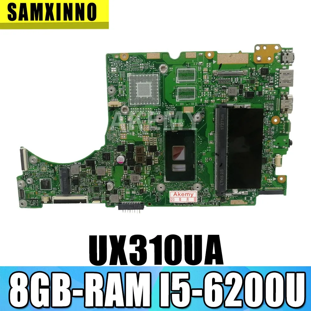 

UX310UA Laptop motherboard for ASUS UX310UQK UX310UQ UX410UQ UX410UQK UX310UA original mainboard 8GB-RAM I5-6200/6198U