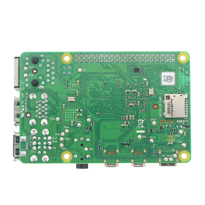 Raspberry Pi 4 Модель B плата 1 г 2 г 4 г ОЗУ 2,4 г и 5 г WiFi Bluetooth 5,0 с Чехол блок питания теплоотвод для Raspberry Pi 4 Модель B