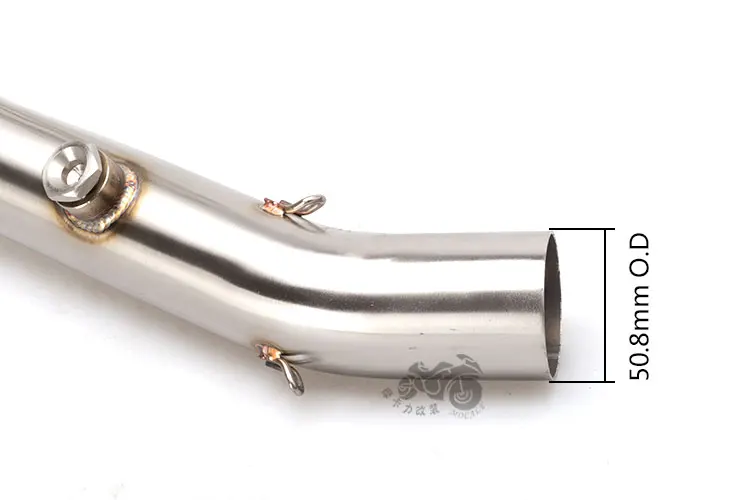 Глушитель выхлопной трубы для мотоцикла MT07 модифицированный глушитель передней