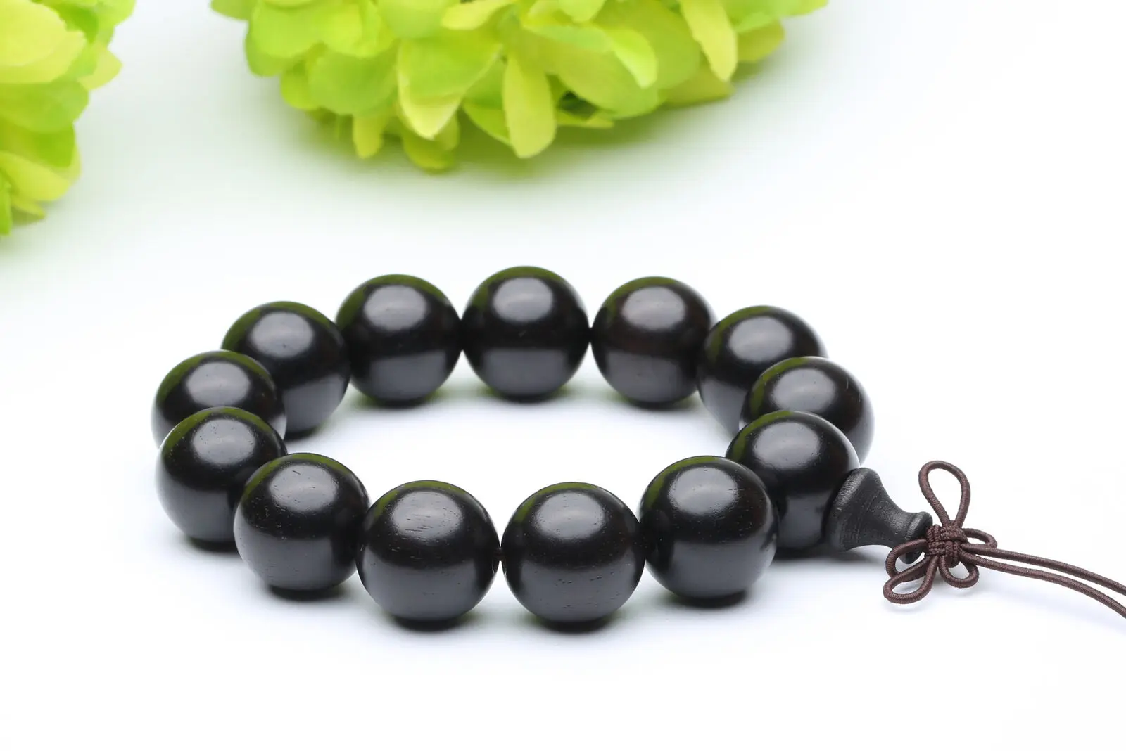 Черное дерево бусины Тибетский буддизм|Плетеные браслеты| |