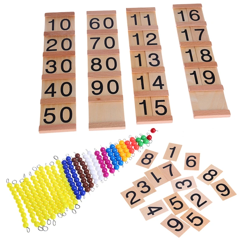 

Genuine Original Wooden Math Intelligence Sticks Figures Kids Preschool Educational Toys Gift