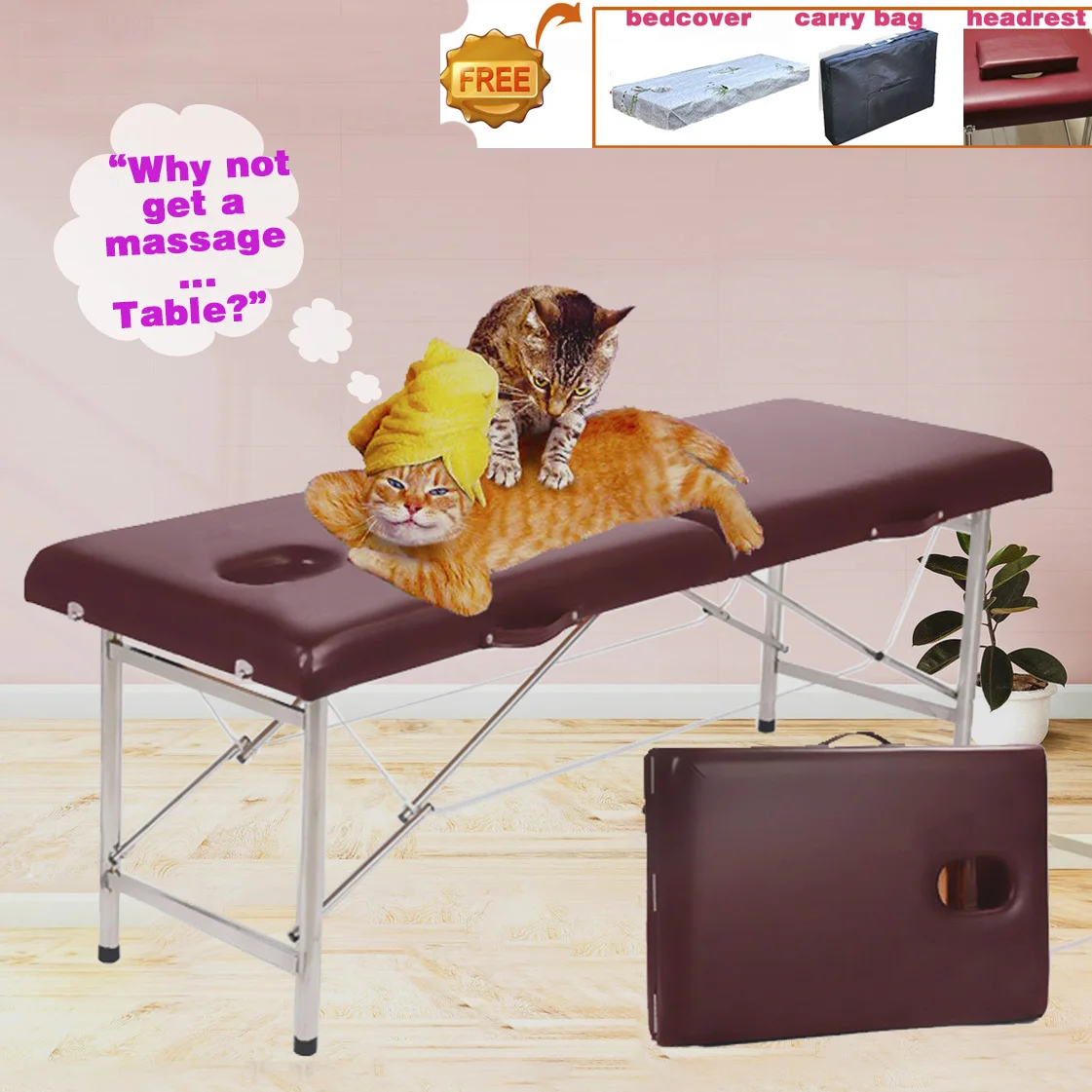 

Portable Massage Table Professional Folding Aesthetic Spa Tattoo Stretchers Couch Beauty Salon Foldable Massage Bed Esthetique
