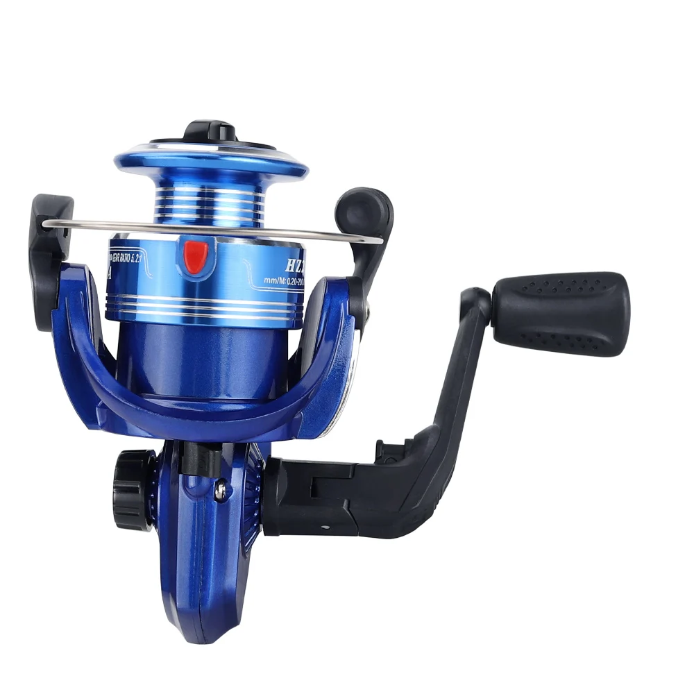 Спиннинговая Рыболовная катушка серия 2000 синие красные Рыболовные катушки для