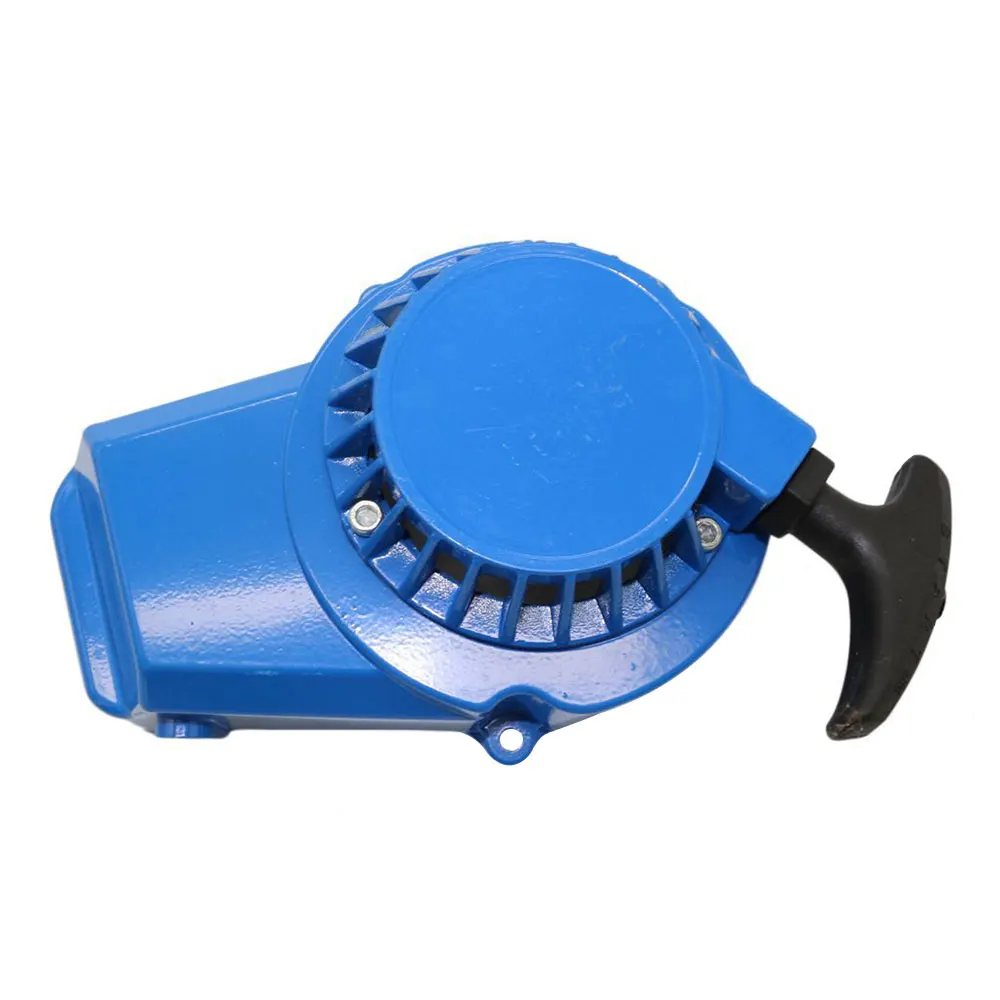 Высококачественный ручной стартер для мотоцикла синего 47cc 49cc 2-тактный