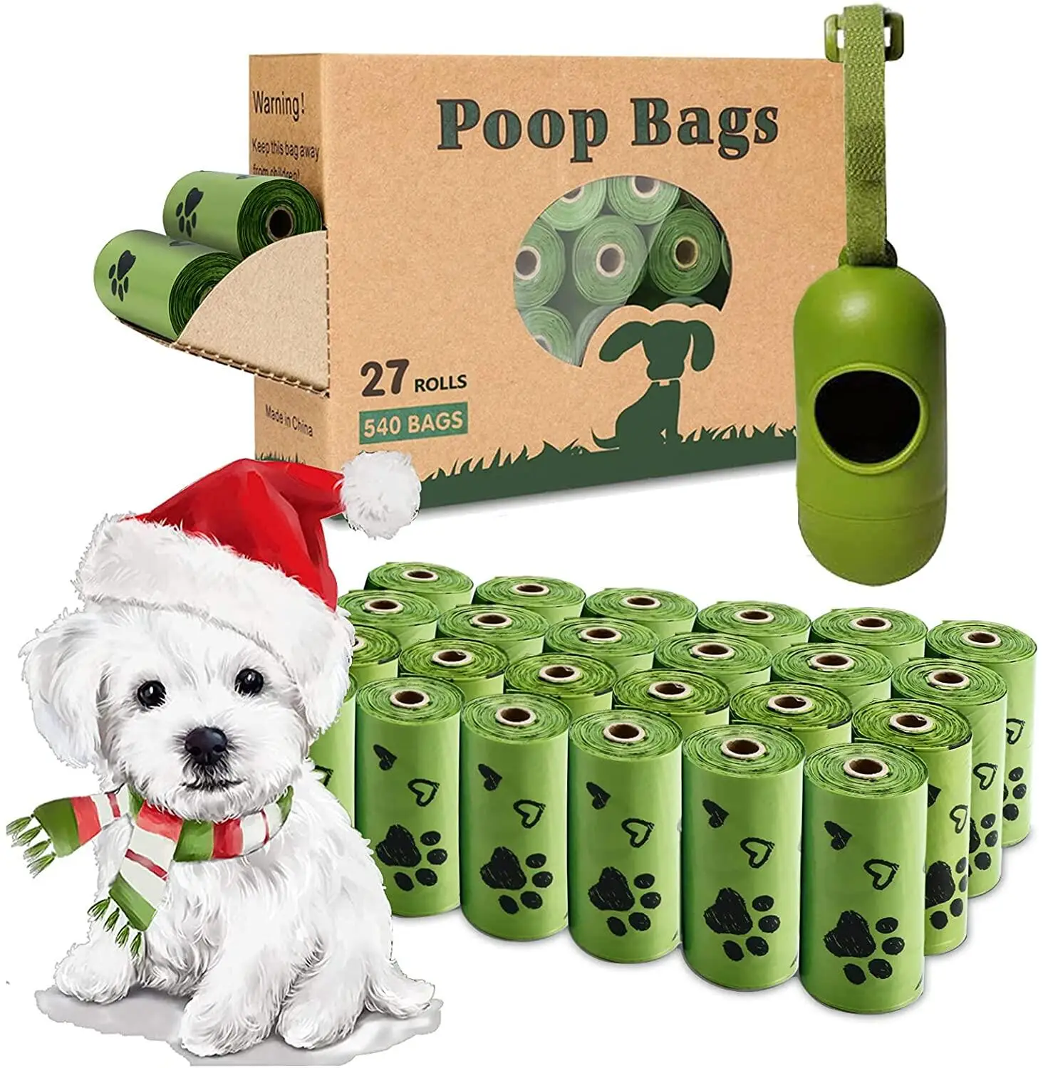 

Dog Poop Bag Accessories Degradation Disposable Garbage Bags Carton Pick Up Toilet Clean Cat Waste Outdoor Clean Garbage Bag