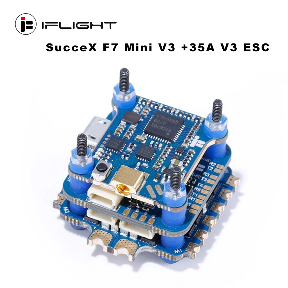 IFlight SucceX мини F7 V3 TwinG полета Tower W/SucceX 35A V3 ESC/SucceX F7 TwinG V3 2-6S FC/SucceX V3 0/25/100/200/400/500 МВт VTX