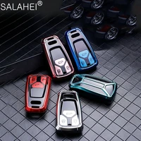 tpu car smart key fob cases cover shell for audi a6 a5 q7 s4 s5 a4 b9 q7 a4l 4m tt tts rs 8s 2016 2017 2018 styling accessories