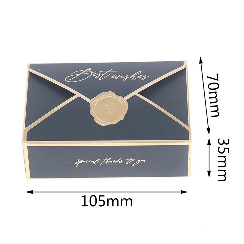 5 шт./лот простая креативная картонная подарочная коробка упаковка в форме