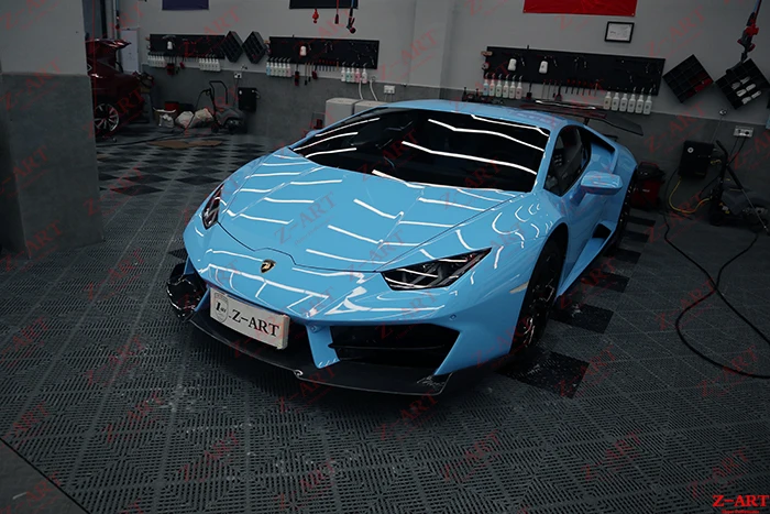 Z-ART углерода передняя губа для Lamborghini Huracan LP580 углеродное волокно спереди