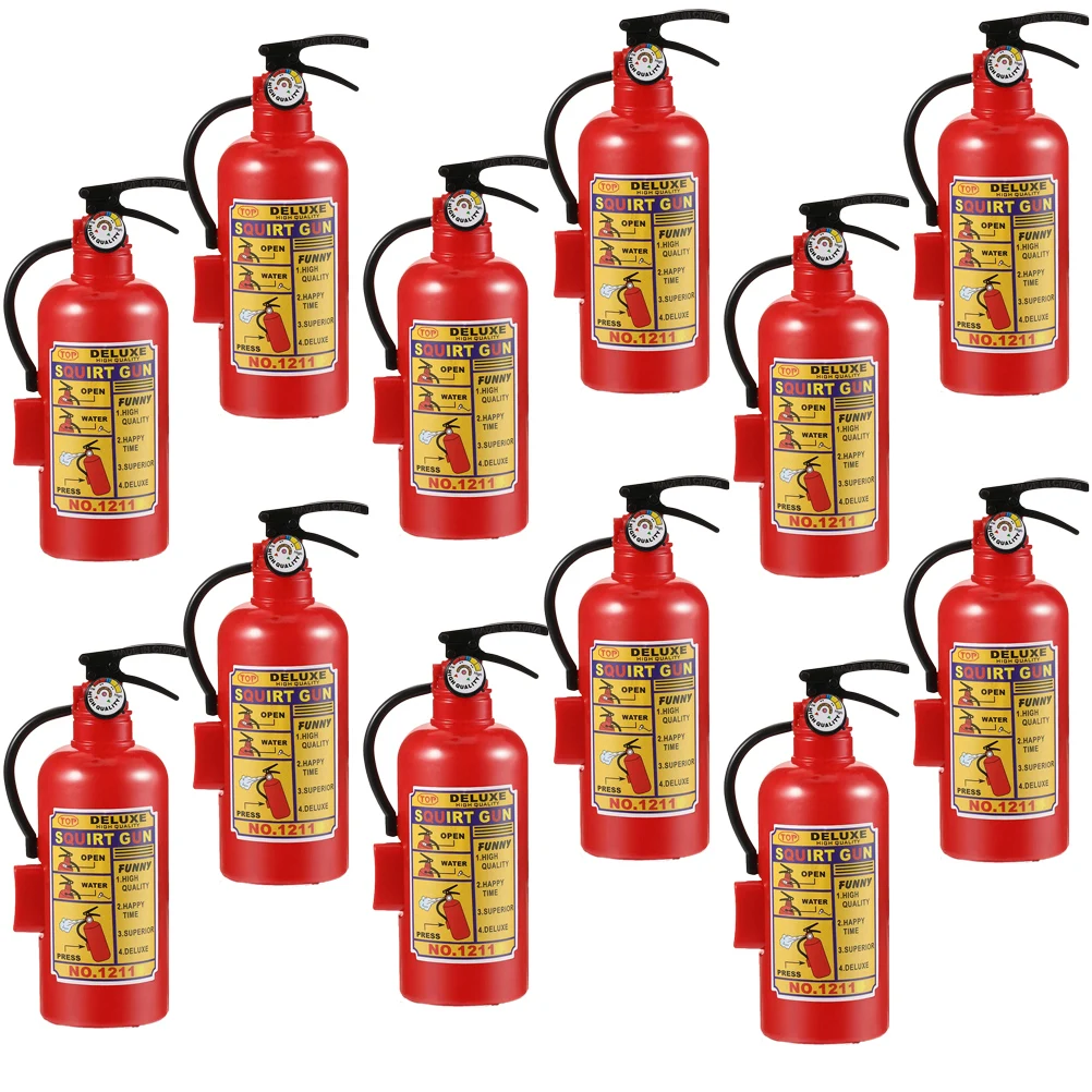 

12pcs Children'S Fire Extinguisher Water Gun Toy Role-Playing Summer Swimming Outdoor Water Beach Party Game Toy