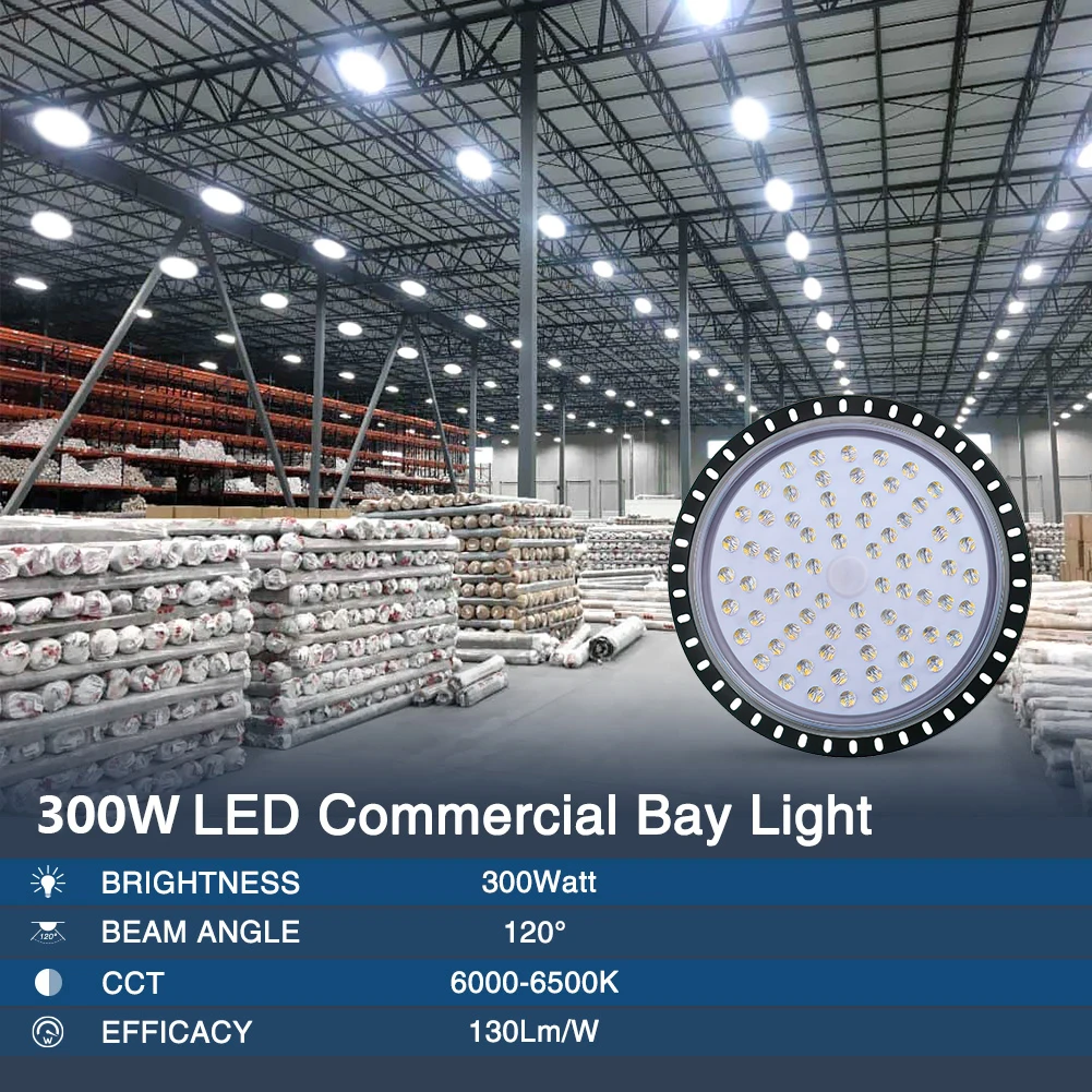 Светодиодный светильник для высоких промышленных помещений 300/500 Вт | Лампы и
