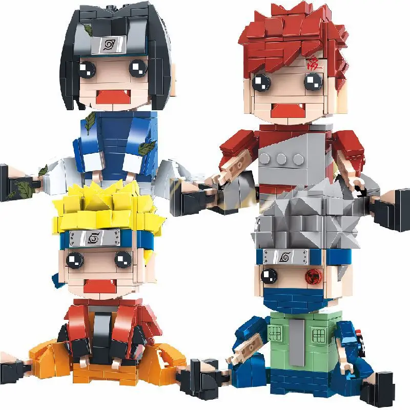 4 шт. фигурки нарутолиса Узумаки Наруто Учиха Саске джирайки Хатаке Какаши 920