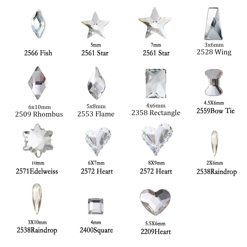 100 шт. супер Стразы самоклеящиеся фотообои Пришивные в бриллиантах стеклянные