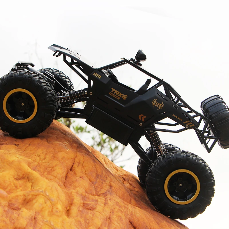 Радиоуправляемая машина 4WD 2,4 GHz альпинистская машина 4x4 двойные двигатели Bigfoot автомобиль пульт дистанционного управления модель внедорожника игрушка