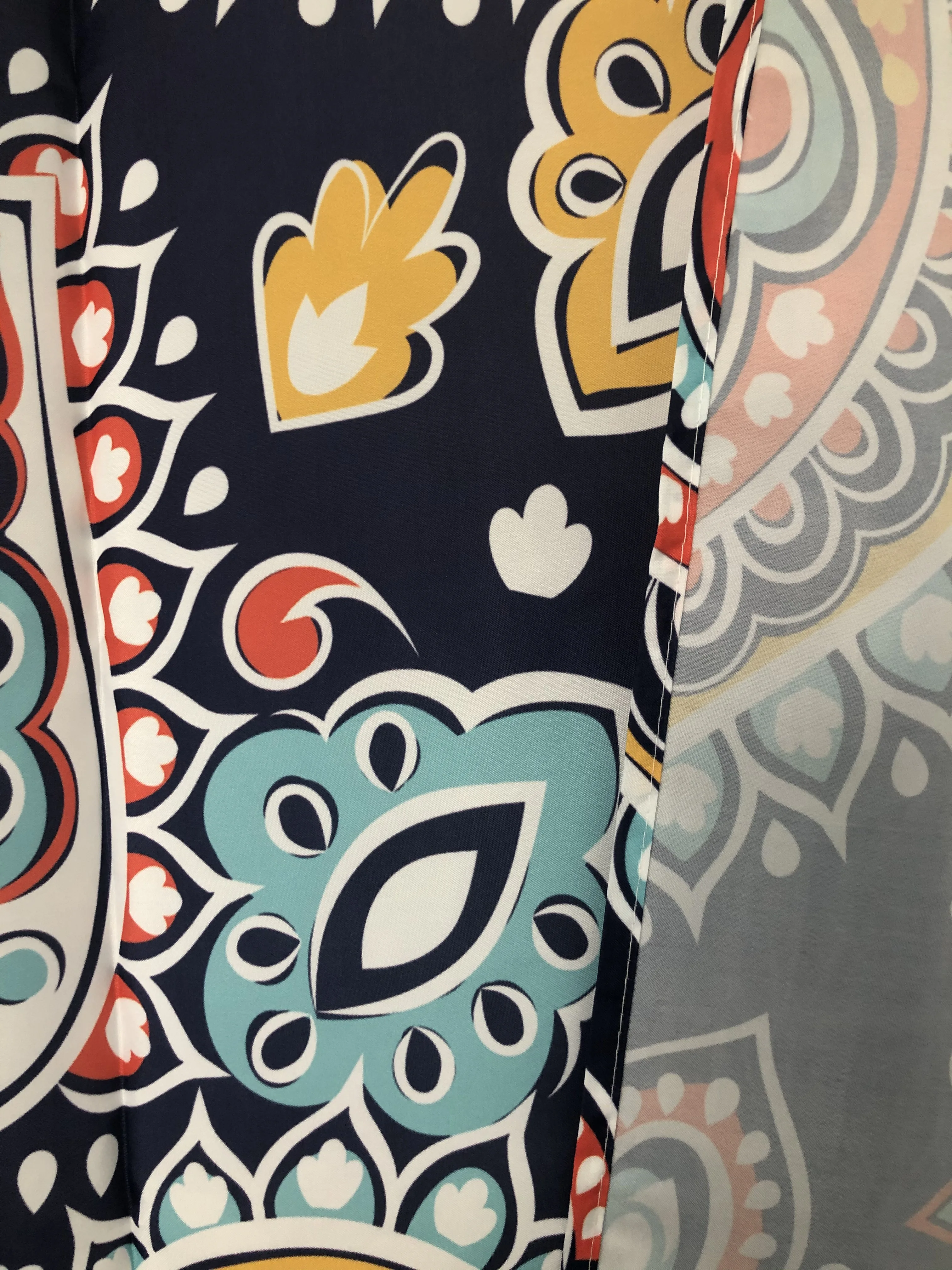 Занавеска для душа в богемном стиле с мандалой Геометрическая Водонепроницаемая