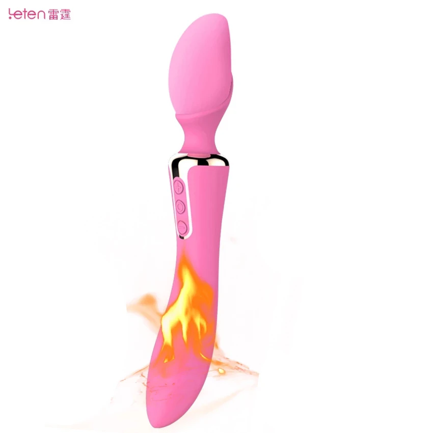 

Leten Oral Sex Licking Vibrating Tongue Sex Toy for Women, Female Heating Clitoral Stimulator G Spot Clit Vibrator Wand Massager