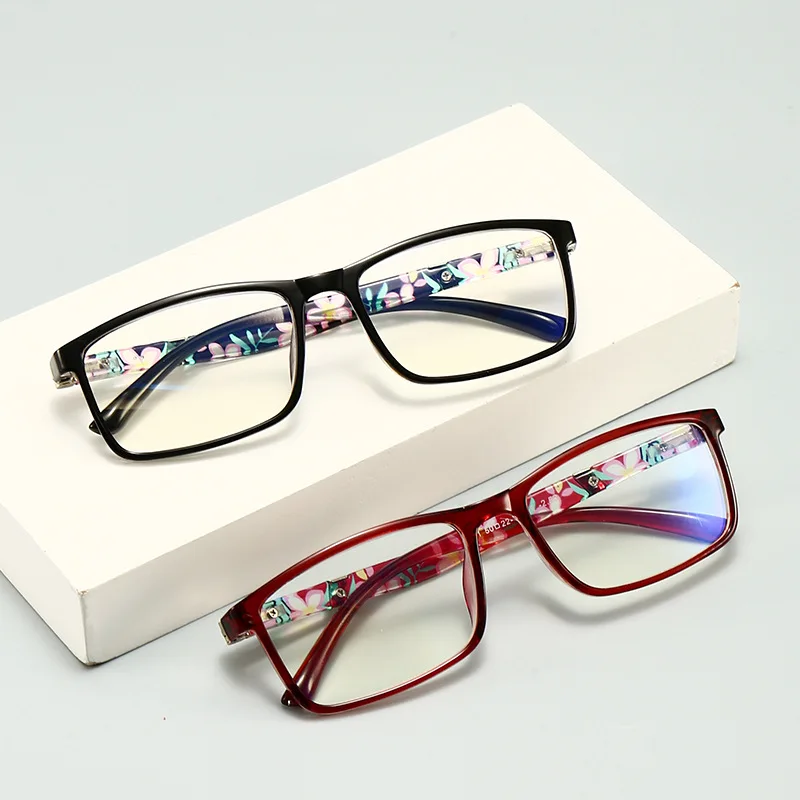 

2021 New Women and Men Reading Glasses Anti-Blue Ray Eyeglasses Fashion Priting Glasses Reading +1.0+1.5+2.0+2.5+3.0+3.5+4.0