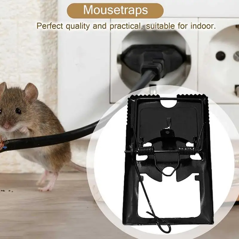 

High Qulity Reusable Rat Catching Mice Mouse Traps Mousetrap Bait Snap Spring Bait Snap Spring Rodent Catcher Pest Control