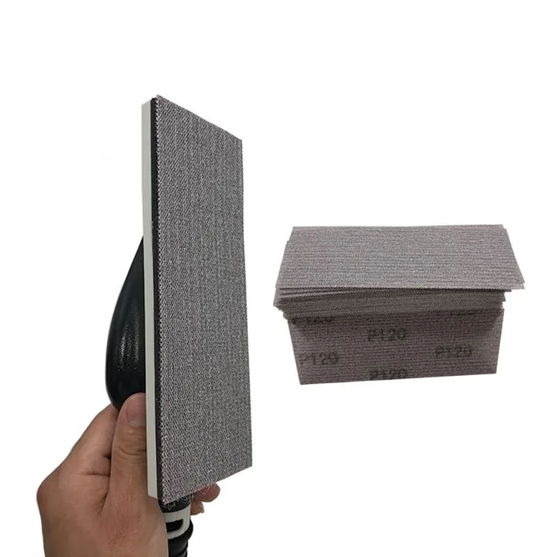 Абразивные шлифовальные ленты с крючком размеры: 93*230 мм зернистость 80 100 120 150-180 |