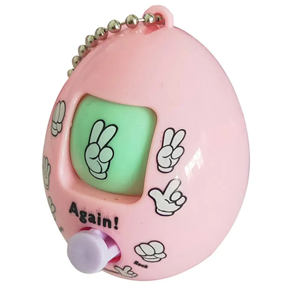 1 шт. Семейная Игра ножницы для рок бумаги игрушка брелок ключей кольцо с яйцом