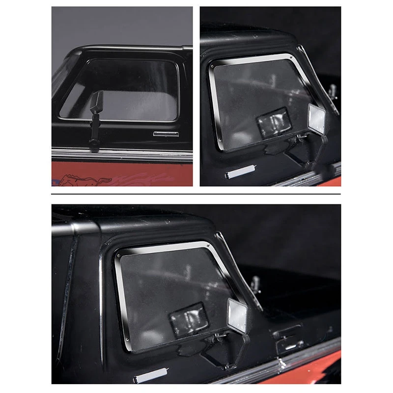 Windsn Декоративная полоса/боковая и задняя оконная рама для TRAXXAS TRX/ TRX4 DJC 9155 Ford Bronco RC
