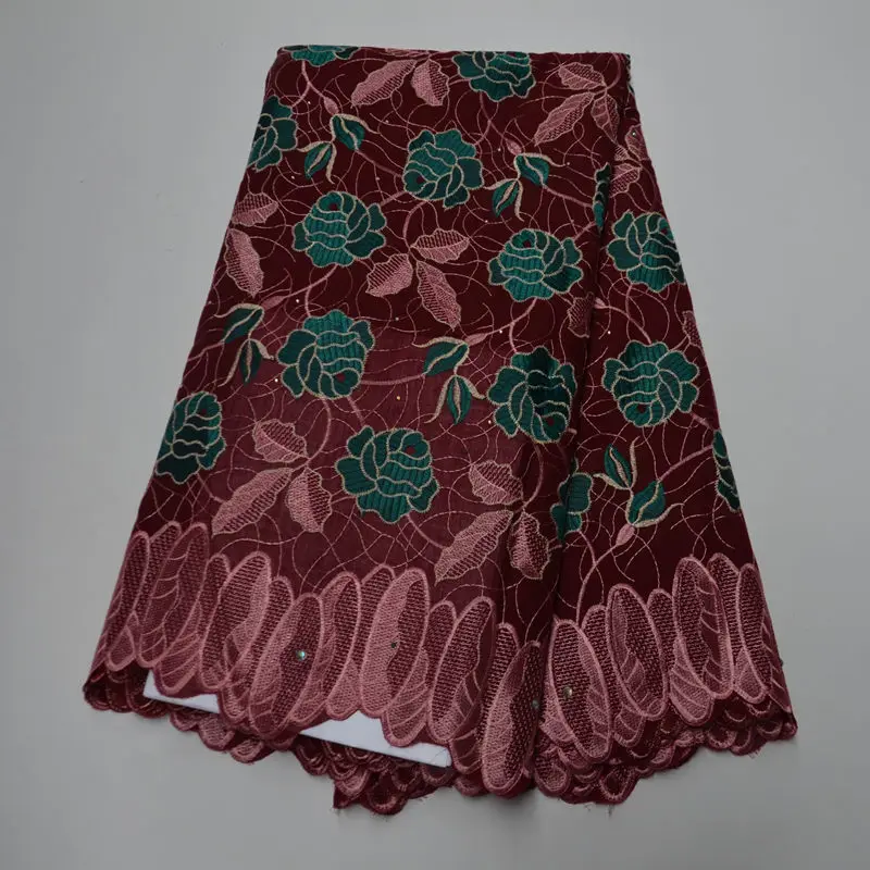 Африканская кружевная ткань 2020 розовая швейцарская вуаль кружево новейшая
