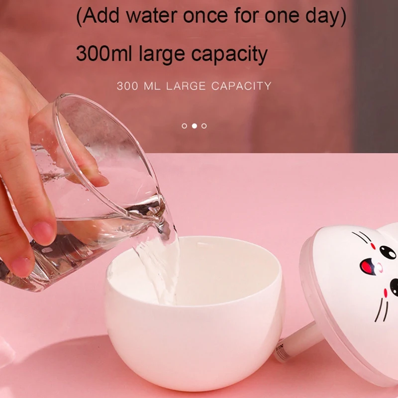 

300ML Air Humidifier Pet Aroma Essential Oil Diffuser for Home Car USB Fogger Mist Maker USB Air Fresher