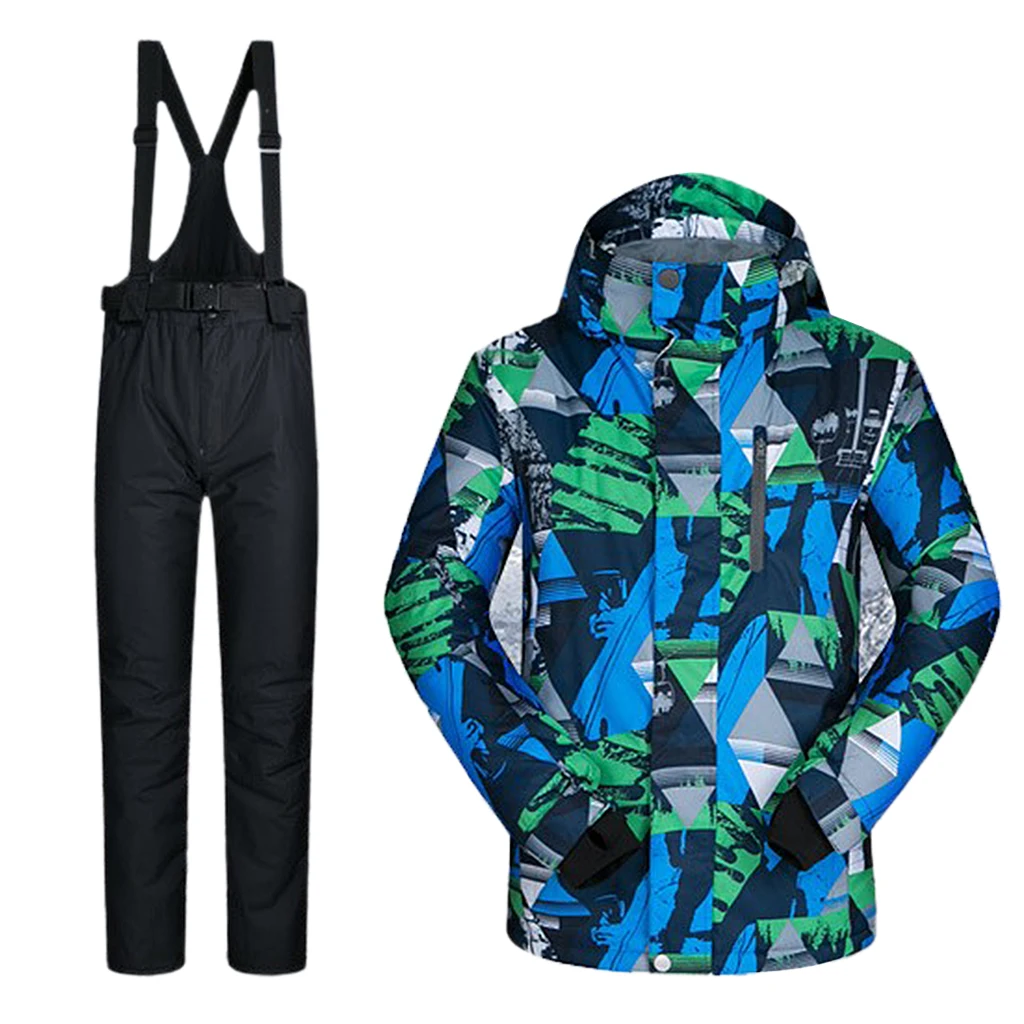 

Men's Ski Jacket and Pants Set Mountain Snow Snowboard Snowsuits Outdoor