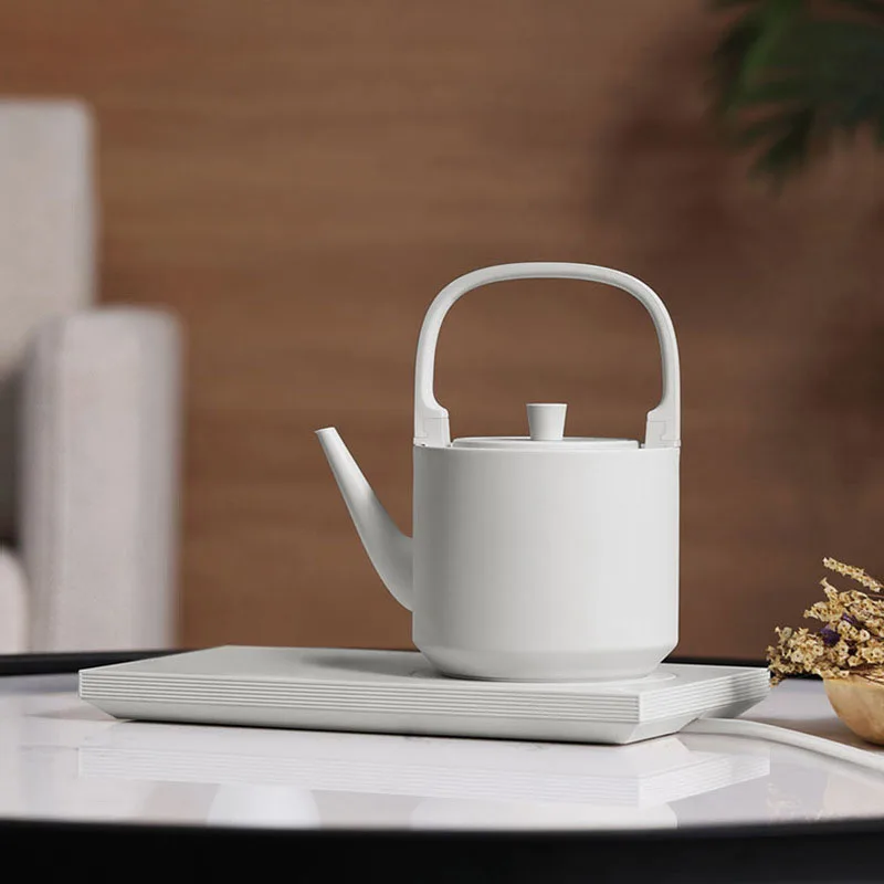 

New Thermal Insulation Electric Water Tea Kettle 1000W Stainless Steel Water Boiler Healthy Pot Household Kitchen Appliances