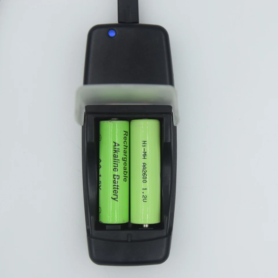 2 Slots smart Nicd charger for AA AAA NICD batteries 14500 10440 lithium li-ion AA AAA Alkaline Rechargeable battery charger