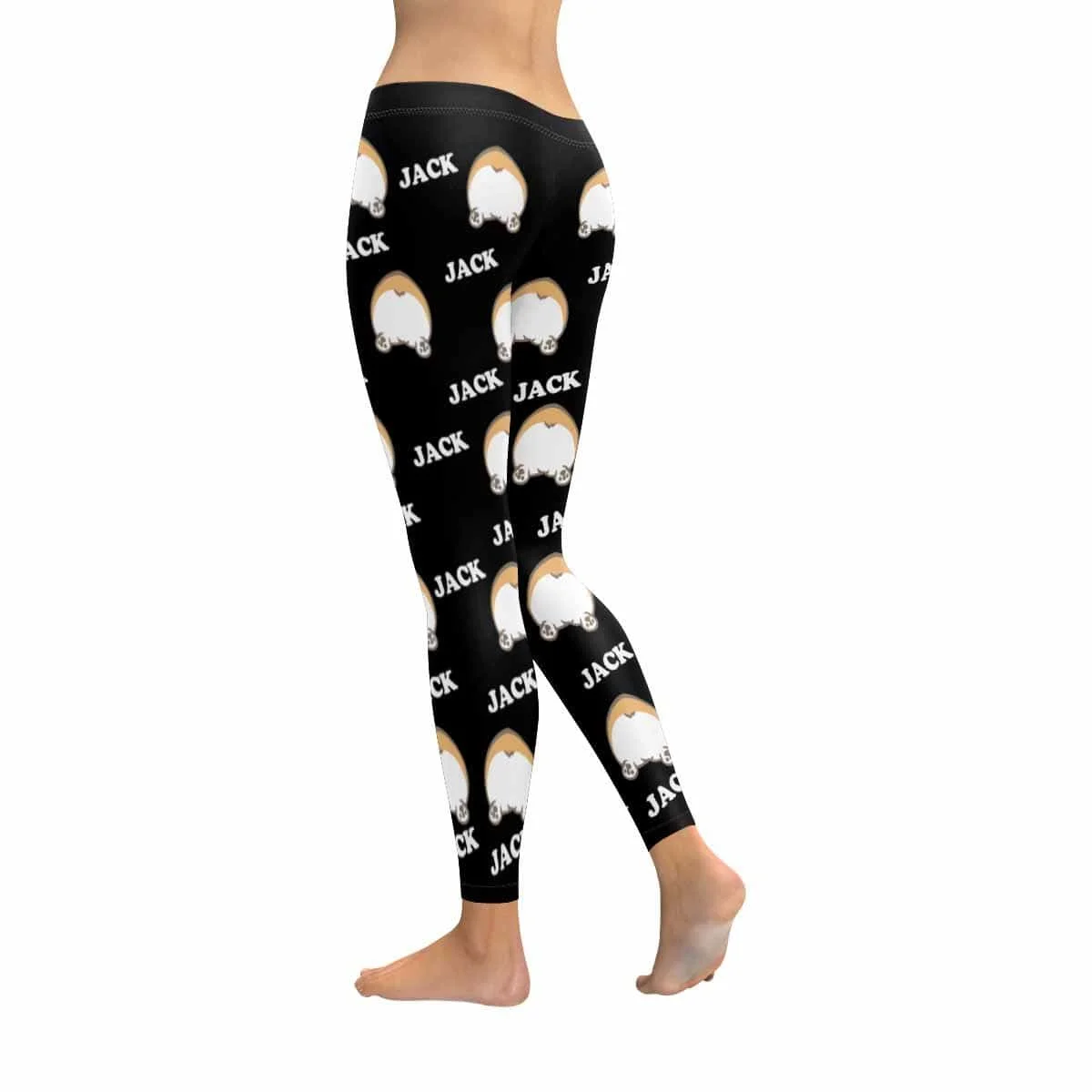 

Custom Name Corgi All-Over Low Rise Yoga Leggings