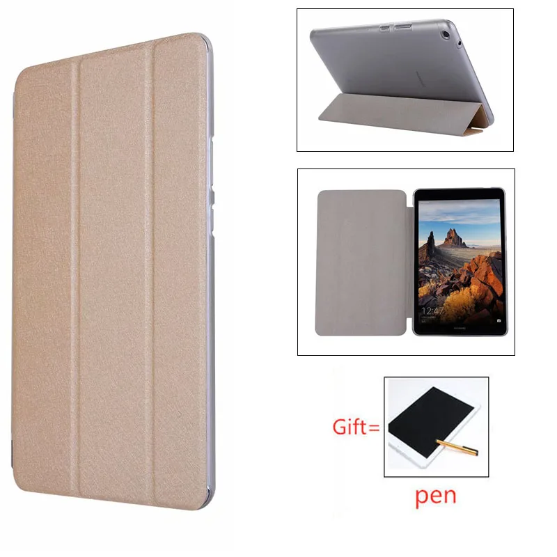 Чехол для Huawei MediaPad T3 T5 8 0 10 1 дюймов чехол из искусственной кожи с подставкой