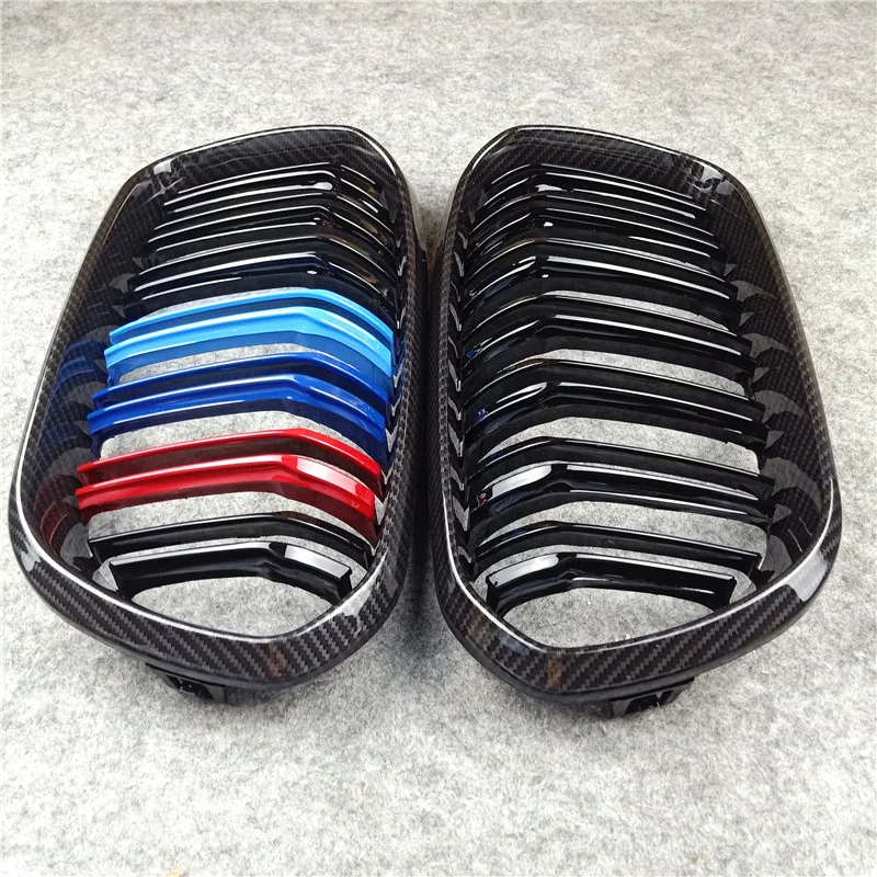 Карбоновый передний гриль для Bmw F20 F22 E46 E90 E92 F30 F34 F32 G30 E39 E60 F10 E84 F48 X3 X4 X5 X6 F06 F12 F01 F07