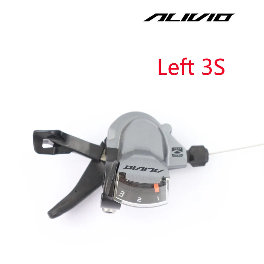 Left 3s SHIMANO ALIVIO SL M4000 SL-M4000 рычаг переключения скоростей 3x9S рычаг переключения скоростей с внутренними кабелями 3s 9s варианты Запчасти для велосипедов - Цвет: Left 3s