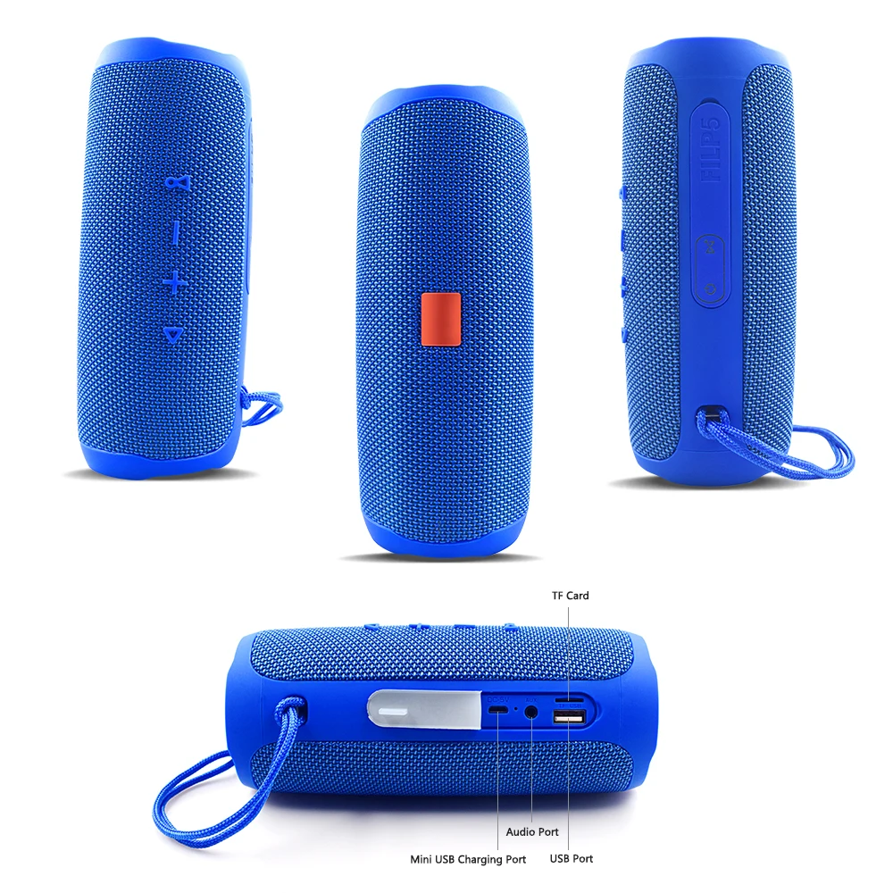 Оригинальный Bluetooth динамик Filp5 водонепроницаемый портативный открытый