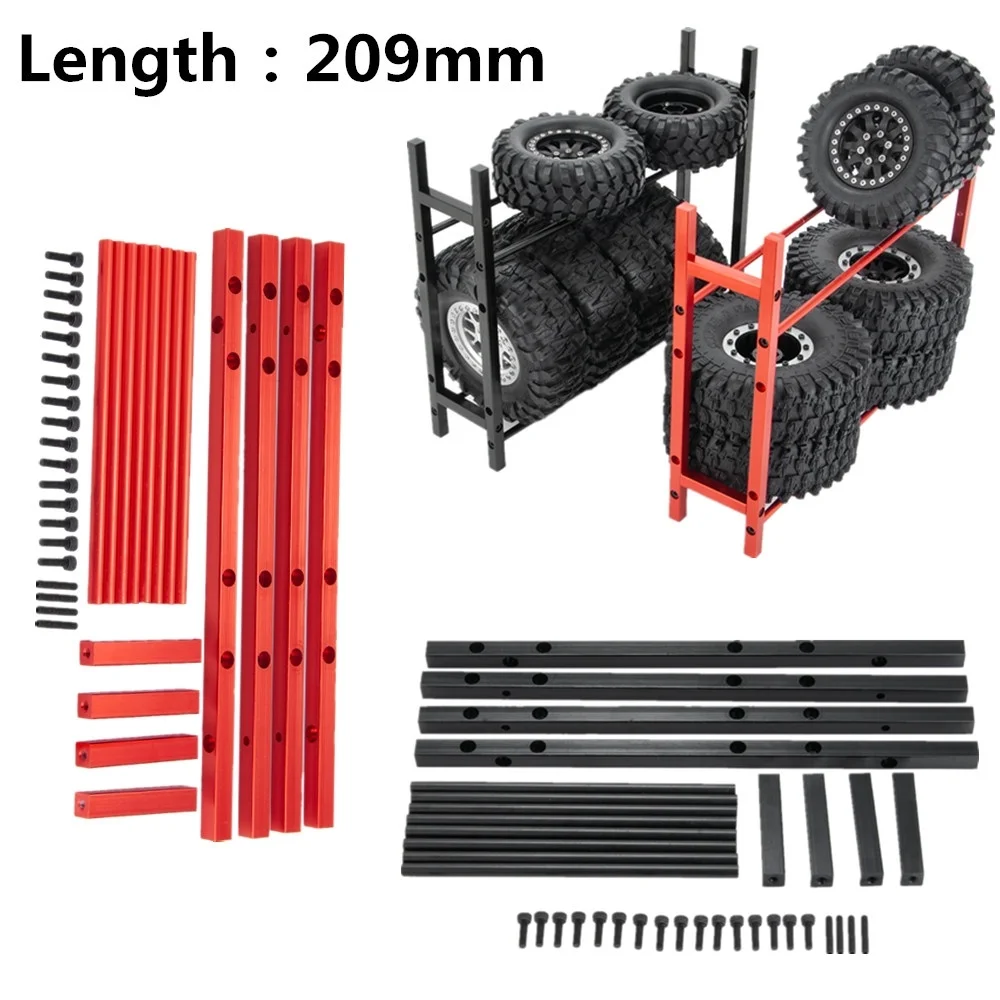 Металлический шин стойка с колесом для хранения держатель 1/10 RC обод колеса SCX10 D90