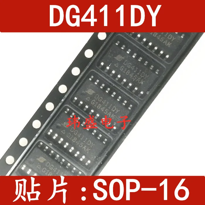 

10 шт./лот DG411DYZ DG411DY SOP-16 DG411DY-T1-E3